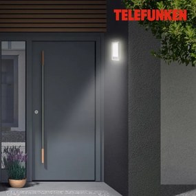 Telefunken 313904TF-LED Vonkajšie nástenné svietidlo so senzorom LED/16W/230V IP44