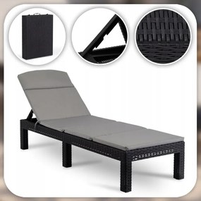 Ležadlo záhradné ratanové  LUIZIANA