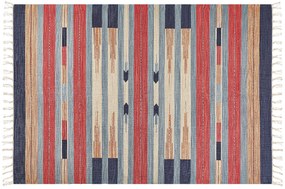 Bavlnený kelímový koberec 200 x 300 cm viacfarebný GANDZAK Beliani