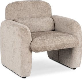 TOGO moderné kreslo, béžové