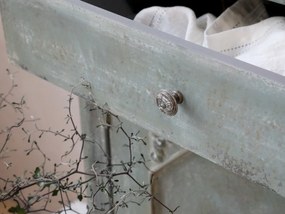 Opálová antik drevená komoda French antiek - 153*51*112cm