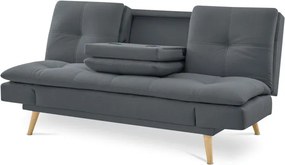 Trojmiestna rozkladacia sedačka, sivá ASB-4720 GREY2
