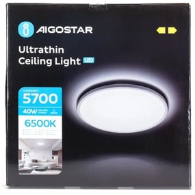 Aigostar - LED Kúpeľňové stropné svietidlo LED/40W/230V 6500K pr. 54 cm IP44