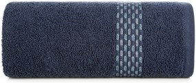 BAVLNENÝ UTERÁK RIVA SADA 6KS 50X90 CM TMAVOMODRÁ