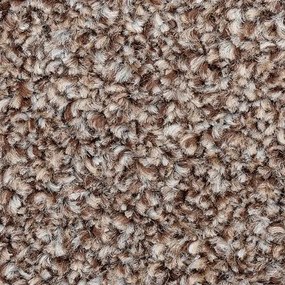 Betap, Metrážny koberec Bellagio 93, na mieru, šíře 4m,5m, hnedá, filc, chodba / predsieň