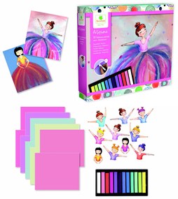 Artissimo - maľba suchým pastelom - Tanečnica