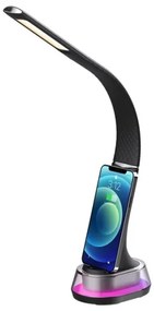 Immax 08973L - LED RGB Stmievateľná stolná lampa CORELLA LED/7W/12/230V čierna