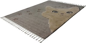 Obsession, Detský kusový koberec My Fano 396 Cats, 120x170, hnedá, detská izba