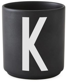 DESIGN LETTERS Porcelánový hrnček/dózička Letters Black 300 ml W