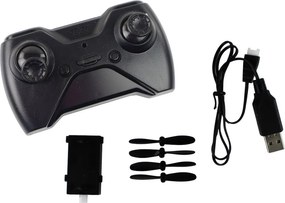 LEAN Toys RC lietadlo 4D-G3 svetlá bielo-modré