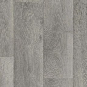 Lentex, PVC podlaha - lino Flexar PUR 634-05, na mieru, šíře 2m,4m, šedá, bez podkladu, kancelária