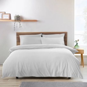 Biele obliečky na dvojlôžko 200x200 cm So Soft Easy Iron – Catherine Lansfield