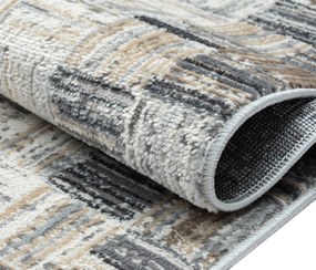 My Flair, Kusový koberec My Mood creme, 80x150, šedá, chodba / predsieň