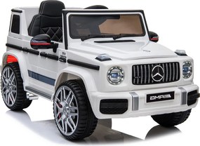 LEAN CARS Elektrické autíčko Mercedes G63 biele BBH-0003