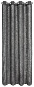 ZÁVES NA KRÚŽKOCH EVA MINGE TIFFANY 135X250 CM ČIERNA