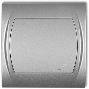 L 7LWP-3 Schodiskový vypínač strieborný