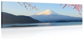 Obraz výhľad na horu Fuji - 150x50