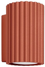 Sollux SL.1654 - Nástenné svietidlo KARBON 1xGU10/10W/230V červená