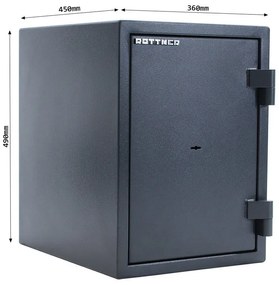Rottner Ohňovzdorný nábytkový trezor FIRE HERO 50, 490 x 360 x 450 mm, mechanický - na kľúč
