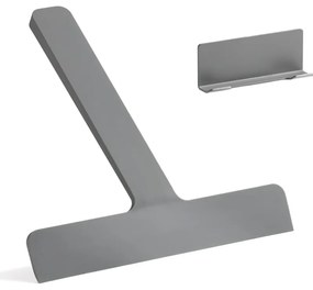 Sivá stierka s držiakom 22 cm Ume – Zone