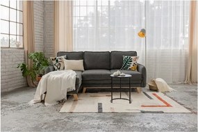 Variabilná sivá menčestrová rozkladacia rohová pohovka Tori – Bonami Selection