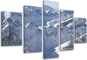 Obraz na stenu 5 dielny SLOVENSKO SK015E50