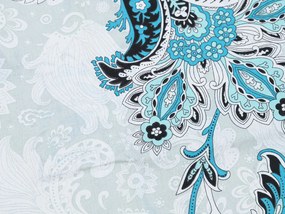 Bavlnené obliečky HELGA tyrkysové Rozmer obliečky: 2 ks 70 x 90 cm | 200 x 220 cm