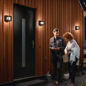 Philips 16480/30/P0 - LED vonkajšie nástenné svietidlo PARTERRE LED/8W IP44