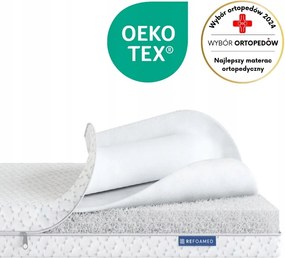 Refoamed Ortopedický matrac 160 x 200 cm Matrac Oxymesh proti bolesti chrbta