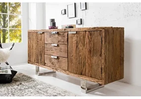 Komoda 37032 160cm Drevo teakové  - Komfort-nábytok