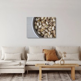 Sklenený obraz - pistácie (70x50 cm)