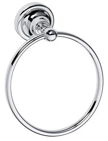 Držiak na uteráky 16x19 cm, strieborný