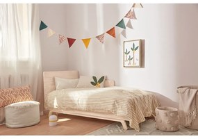 Biela vonkajšia lampa Kave Home Janvir, výška 16 cm