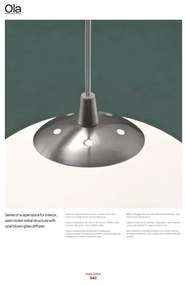 Redo 01-1066 - Luster na lanku OLA 2xE27/42W/230V