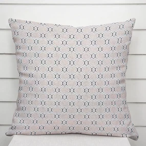 Biante Dekoračná obliečka na vankúš Leona LN-124 Geometrický vzor na režnom 60 x 60 cm