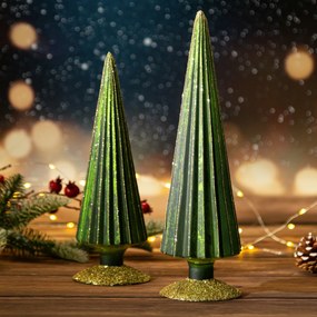 VIANOČNÁ SOŠKA TREE 9X32 CM ZELENÁ