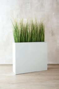 Kvetináč ELEMENTO, pozink, šírka 90 cm, biely