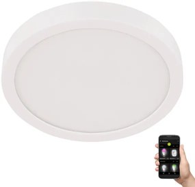 Eglo 30891 - LED Kúpeľňové stropné svietidlo FUEVA LED/20,5W/230V IP44 biela