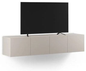 Krémový TV stolík 180x38x35 cm Daroca – Marckeric