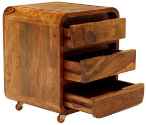 furniture-nabytek.cz - Nočný stolík drevo palisander 45x60x40