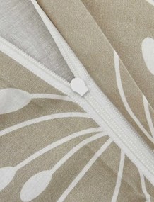 Bavlnené obliečky FARAH béžové Rozmer obliečky: 80 x 80 cm | 135 x 200 cm