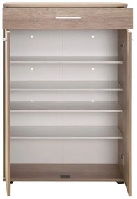 Skrinka na topánky 108x73 cm hnedá