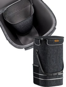 Jurhan Nákupná taška na kolieskach do schodov COMFORT, 50l,  čierna