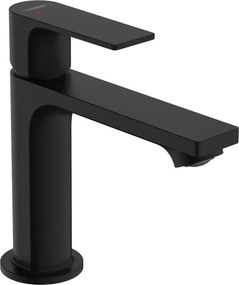 Hansgrohe Rebris E, umývadlová batéria 110 s odtokovou súpravou s tiahlom, CoolStart, čierna matná, HAN-72559670