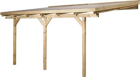 WEKA Drevená záhradná pergola 671 (5,1x3 m)