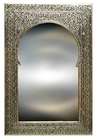 Strieborné zrkadlo Jawaher 37x 25cm