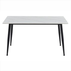 Jedálenský stôl AVENBERG MONTE 140 biely