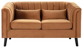 Pohovka Meriva Velvet caramel pre 2 osoby