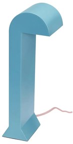 Modrá LED stmievateľná stolová lampa (výška 34 cm) Soothe – Hübsch