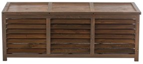 Kondela Záhradný úložný box, 121cm, hnedý, drevo, LADAM